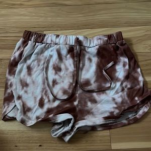 Cotton Tie Dye Shorts